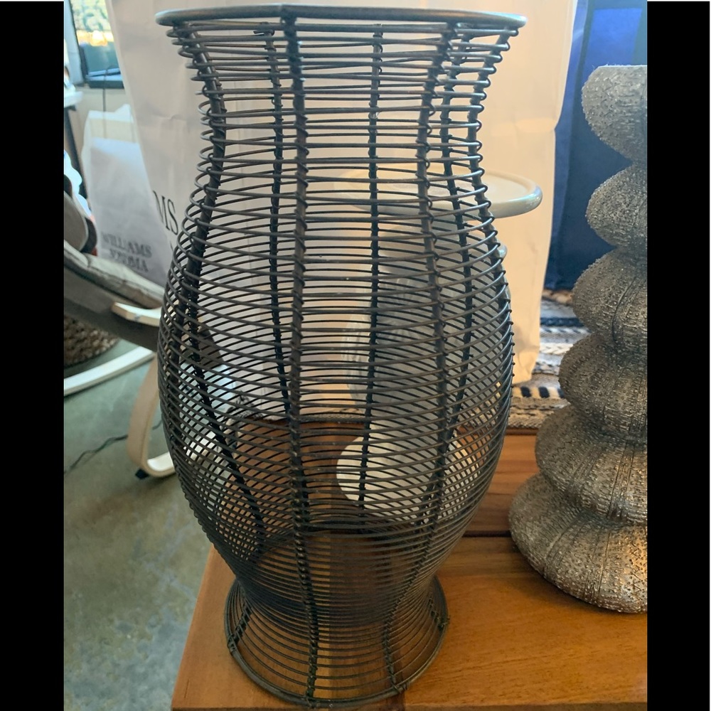 Metal farmhouse style Hurricane